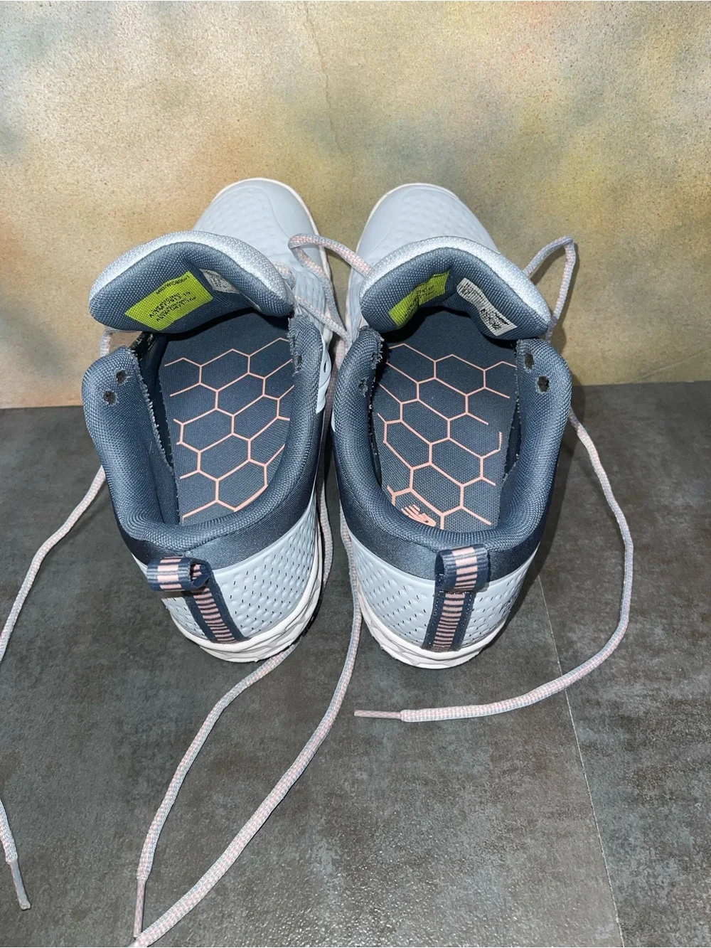 New Balance 806 Industrial Women's Wide Work Sneakers WID806P1 Grey Fox Sz 7.5D